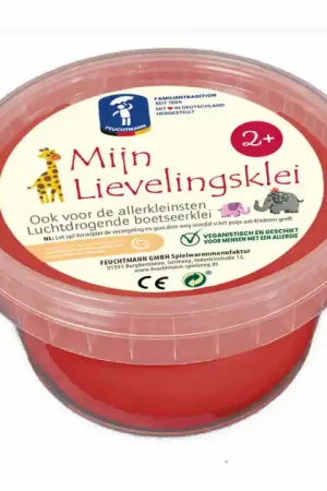 Mijn Lievelingsklei - rood, 500gr. Aanbieding