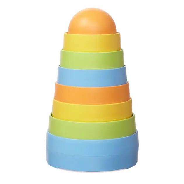 Green Toys Stapeltoren Rond, 8dlg. Uitverkoop