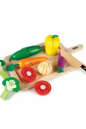 Tidlo Houten Snijgroenten Speelset, 20dlg. Hete Deal