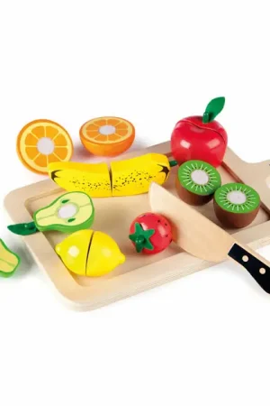 Tidlo Houten Snijfruit Speelset, 16dlg. Koop Vandaag