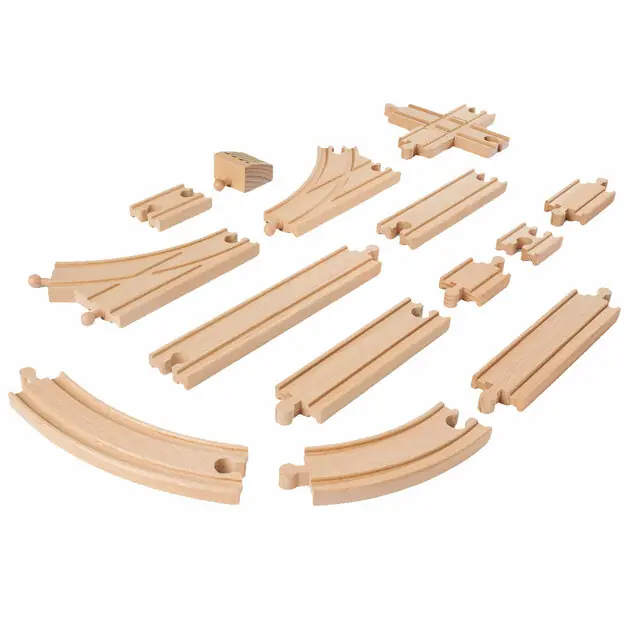 Eichhorn Treinrails Sporen Speelset Groot, 44dlg. Weekendaanbieding