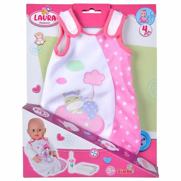 Laura Babypop Slaapset en Accessoires Beperkte Voorraad