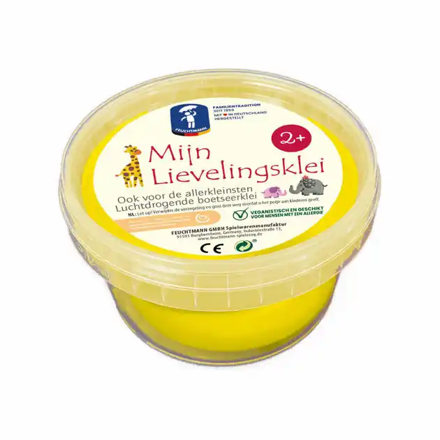 Actieprijs Mijn Lievelingsklei - geel, 500gr.
