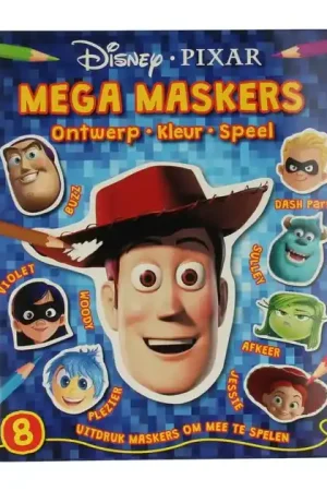 Walt Disney Maskerboek Disney Pixar Beperkt Aanbod