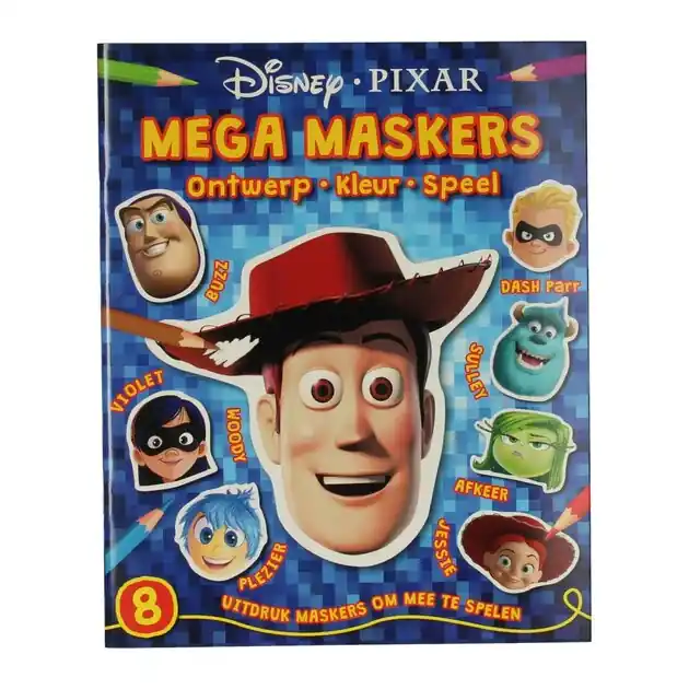 Walt Disney Maskerboek Disney Pixar Beperkt Aanbod