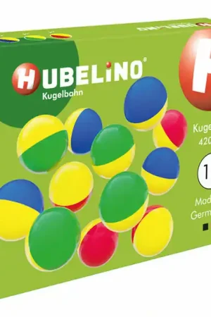 Hubelino Knikkers Twee Kleuren, 12st. Seizoensaanbieding