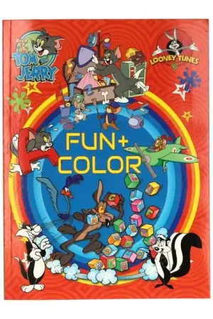 Beste Prijs Warner Bros Fun & Color Kleurboek