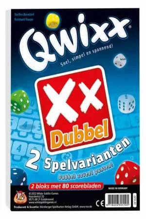 Tijdelijk Beschikbaar Qwixx Dubbel Dobbelspel