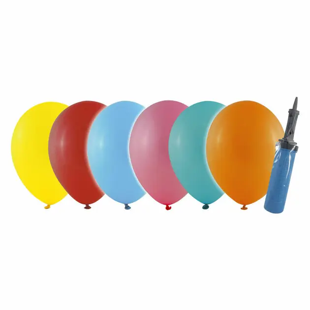 Party Stars Ballonpomp met 6 Ballonnen Uitverkoop