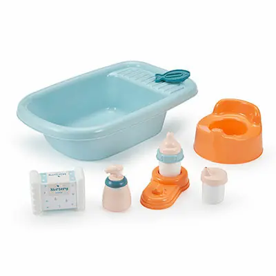 Beperkt Aanbod Ecoiffier Poppenbad met Accessoires