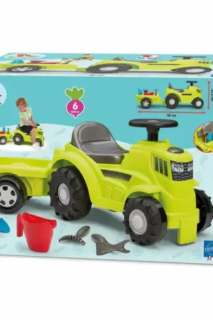 Ecoiffier Tractor met Aanhanger Beperkt Aanbod