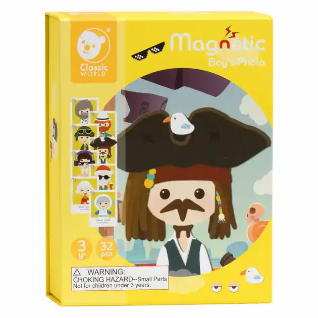 Classic World Magneetkoffer Gezichten Gecertificeerd