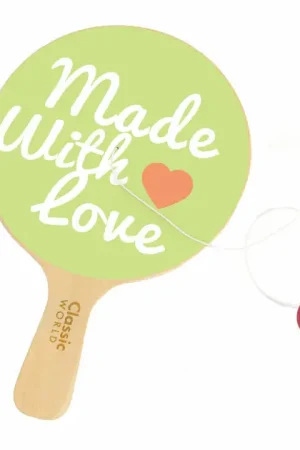 Bestseller Classic World Houten Racket met Bal aan Koord