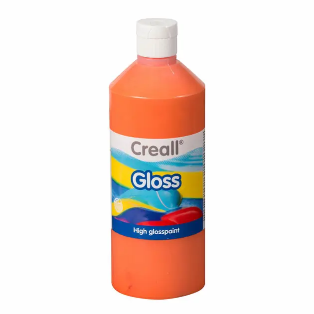 Populair Creall Gloss Glansverf Oranje, 500ml