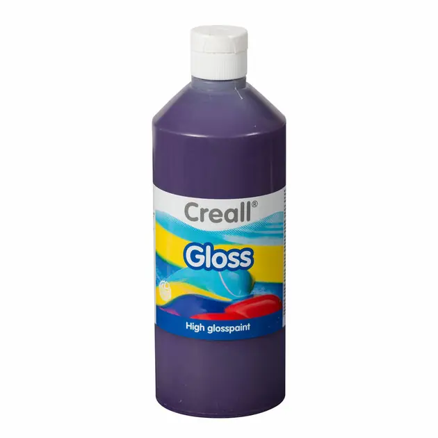 Weekendaanbieding Creall Gloss Glansverf Paars, 500ml
