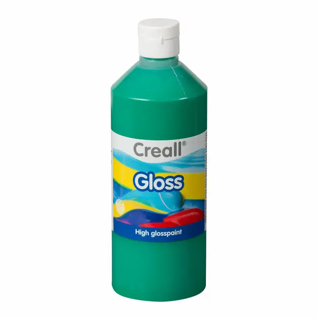 Creall Gloss Glansverf Groen, 500ml Gereduceerde Prijs