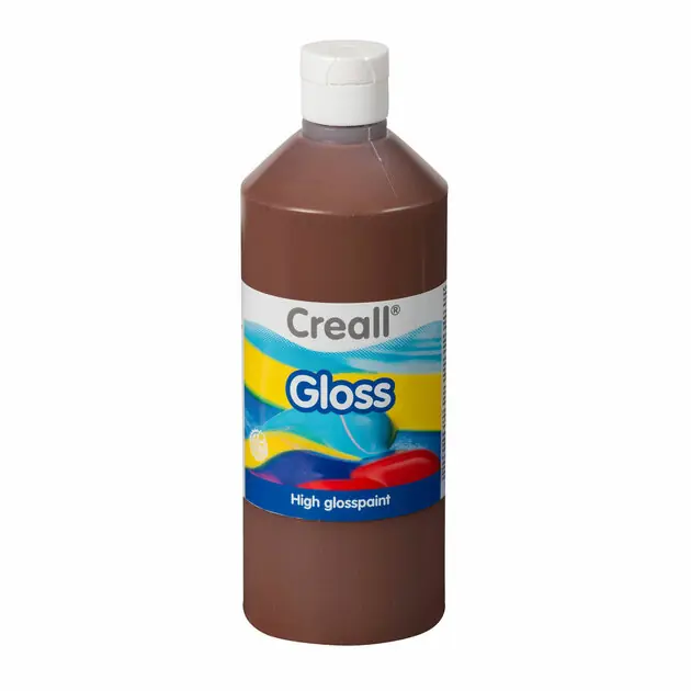 Creall Gloss Glansverf Bruin, 500ml Fabrieksprijs