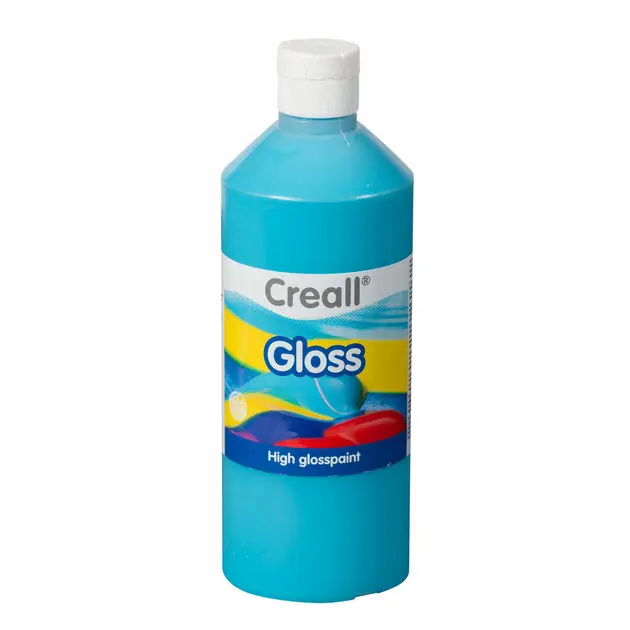 Creall Gloss Glansverf Turquoise, 500ml Express Levering