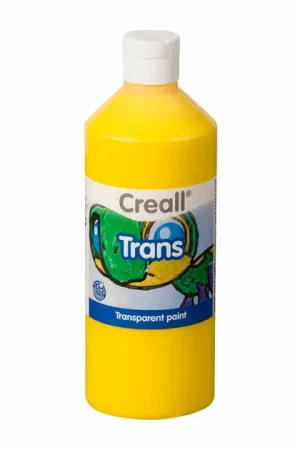 Tijdelijk Beschikbaar Creall Transparante Verf Geel, 500ml