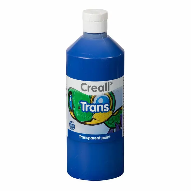 Bestel Nu Creall Transparante Verf Blauw, 500ml