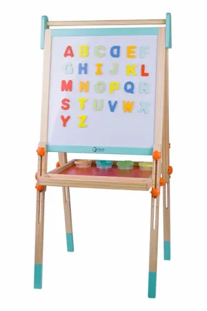 Favoriet Classic World Houten Magneet- en Schoolbord 2in1, 39dlg.