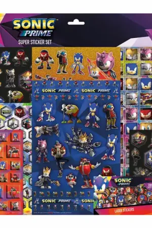 Totum Sonic Super Stickerset Snelle Levering