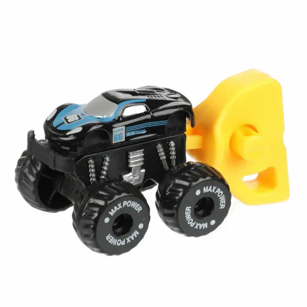 Speciale Aanbieding Turbo Racers Monster Truck met Afschieter in Ei