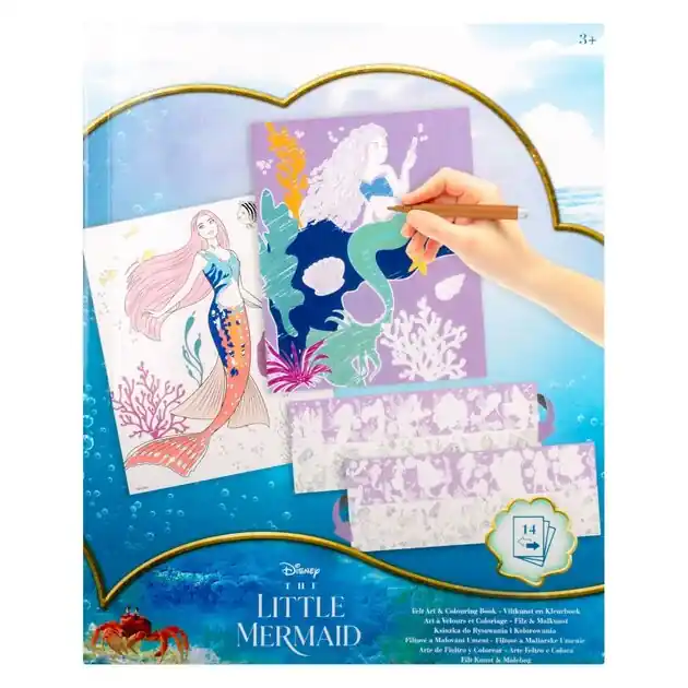 Speciale Aanbieding De Kleine Zeemeermin Viltkunst en Kleurboek