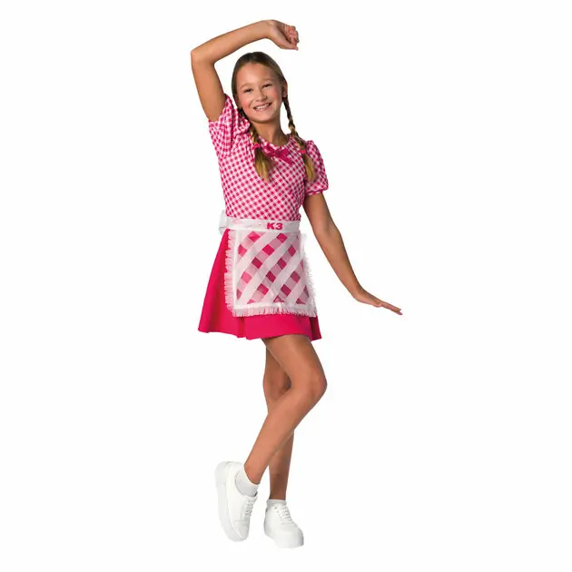 K3 Verkleedjurk - 3 Biggetjes, 6-8 jaar Koop Vandaag
