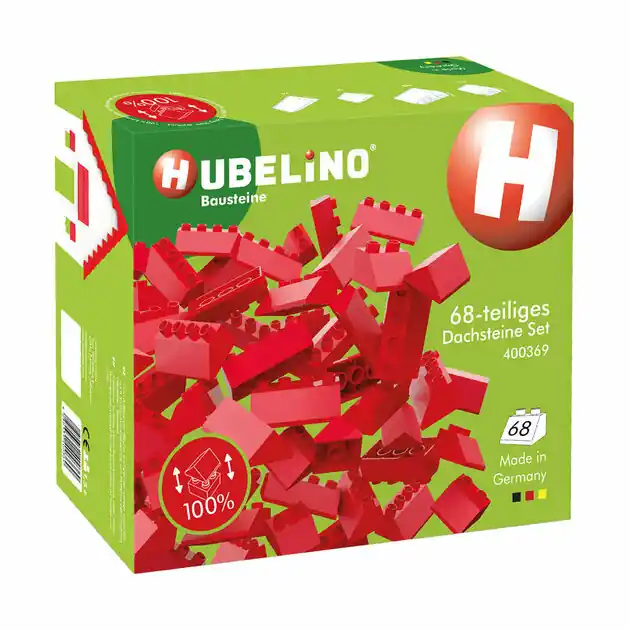 Hubelino Dakpannenset Bouwblokjes - 68dlg. Nu Kopen