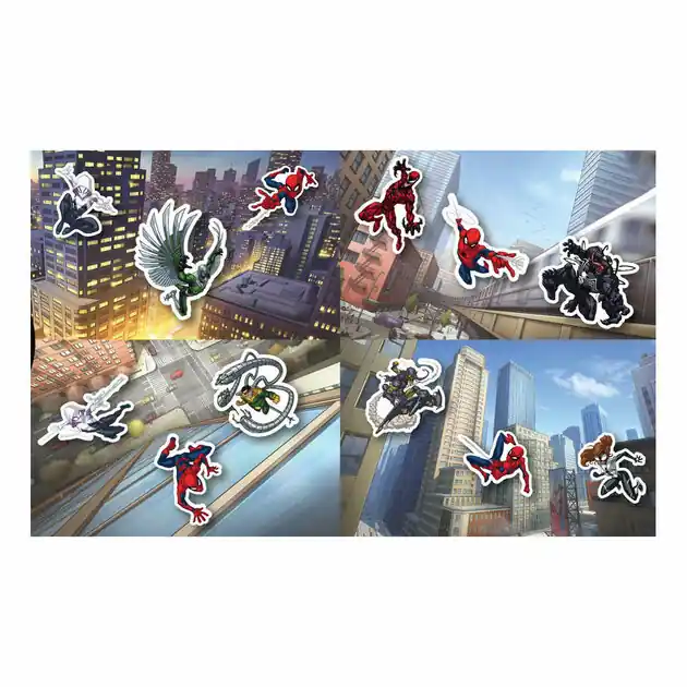 Goedkoop Stickerset Spiderman, 140dlg.