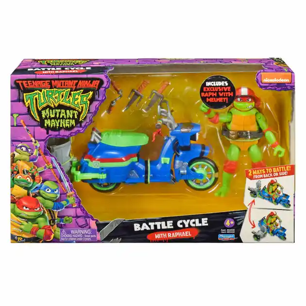 Must-Have Teenage Mutant Ninja Turtles Battle Cycle Scooter met Raphael