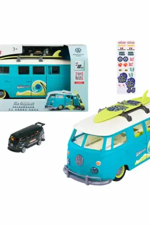 Alleen Vandaag Majorette VW The Originals T1 Draagkoffer met 1 Auto
