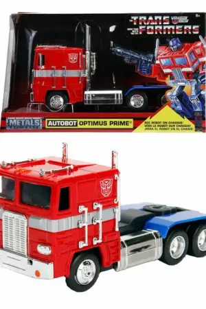Weekendaanbieding Jada Die-Cast G1 Optimus Prime 1:24