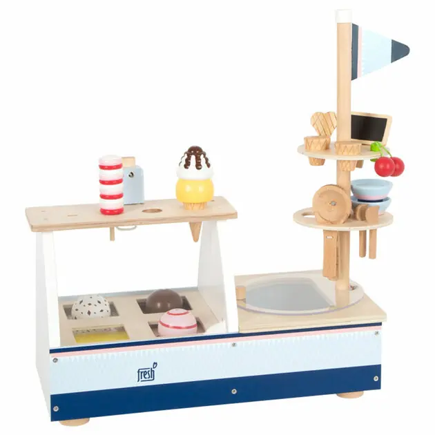 Finale Uitverkoop Small Foot - Houten IJskraam, 21dlg.