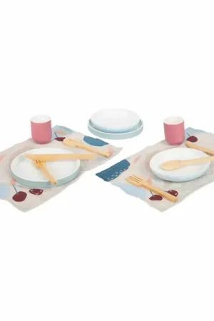 Voordeelprijs Small Foot - Houten Bestekset met Placemats, 18dlg.