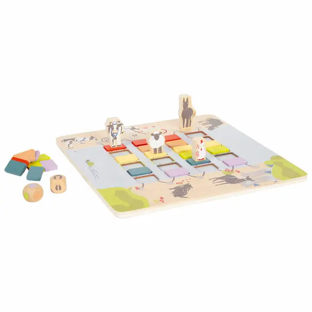 Small Foot - Houten Spel Brug Oversteken Dieren Direct Beschikbaar