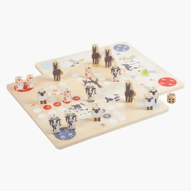 Voordeelprijs Small Foot - Houten Spellen 4in1 Collectie