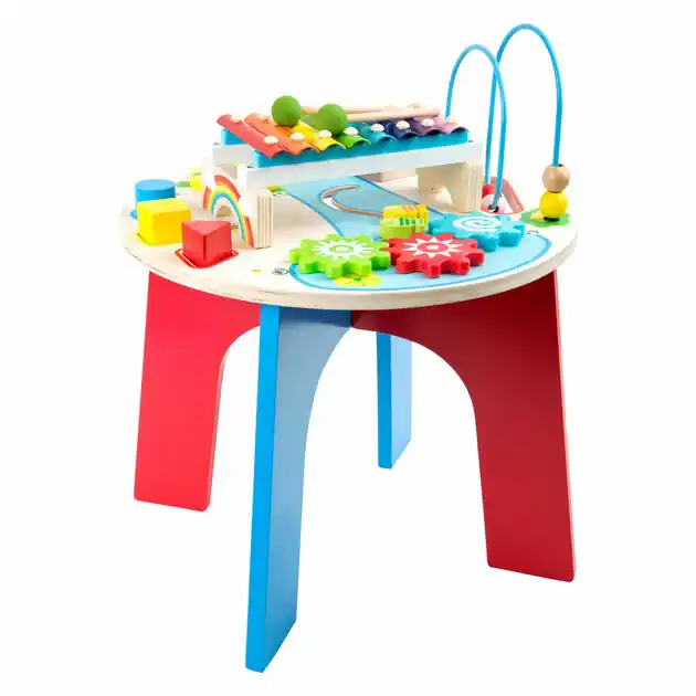 Goedkoop Small Foot - Houten Activiteiten en Muziektafel 2in1