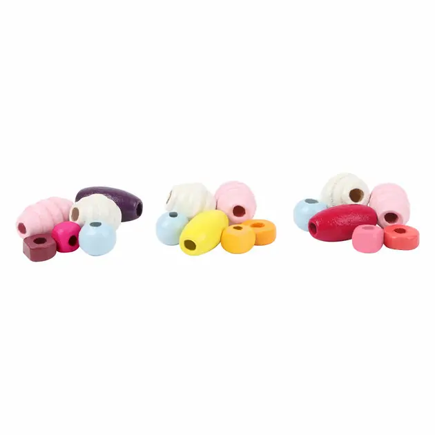 Uitverkoop Small Foot - Houten Kralen Sieraden Maken Snoep