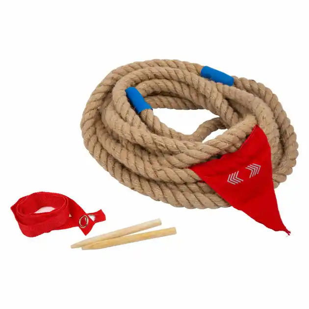 Small Foot - Touwtrekspel in Tas, 10 meter Flitsaanbieding