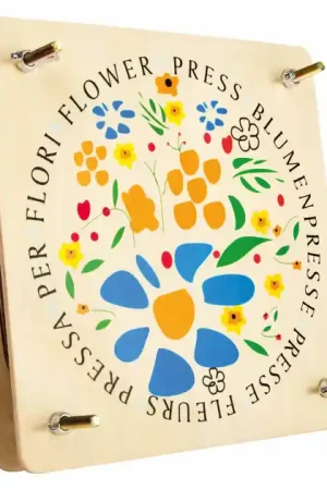 Small Foot - Houten Bloemenpers, 18x18cm Favoriet