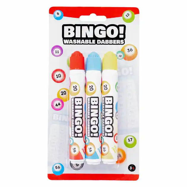 Bingo Markers, 3st. Beperkte Voorraad