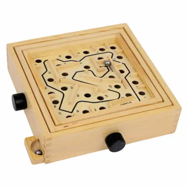 Tijdelijk Beschikbaar Small Foot - Houten Labyrinth Knikkerspel