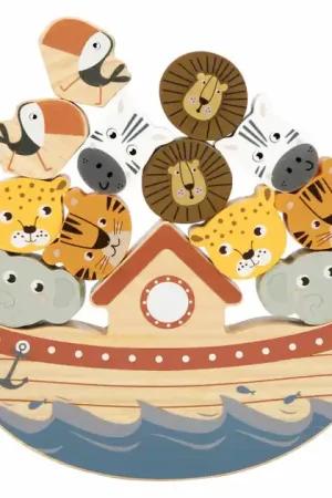 Uitverkoop Small Foot - Houten Balansspel Safari