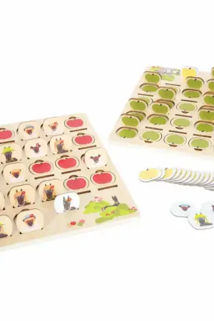 Dagaanbieding Small Foot - Houten Bordspel Raad Eens Wie