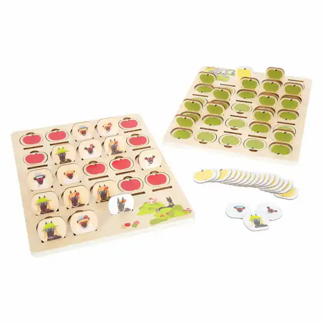 Dagaanbieding Small Foot - Houten Bordspel Raad Eens Wie