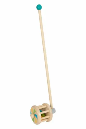 Small Foot - Houten Duwfiguur Rammelaar Snelle Levering