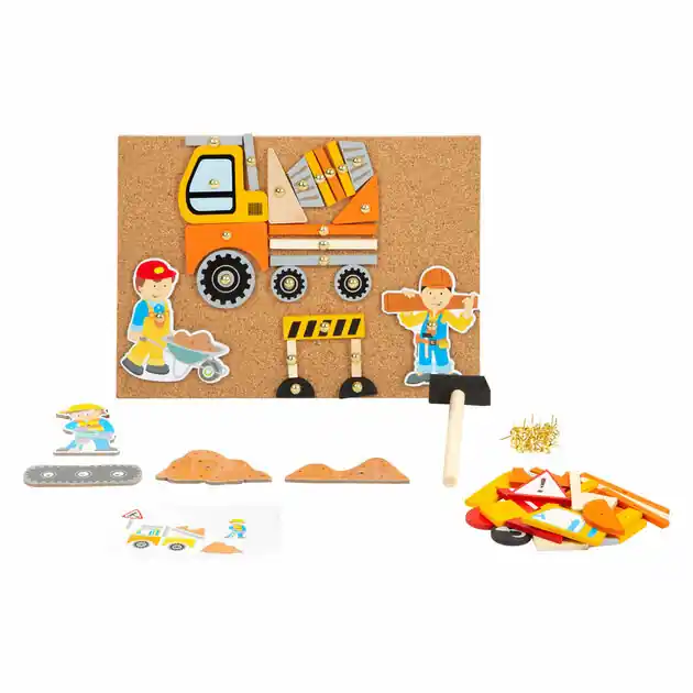Small Foot - Hamertje Tik Bouwplaats Speciale Aanbieding