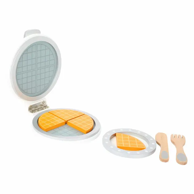 Shop Nu Small Foot - Houten Wafelijzer Set, 8dlg.